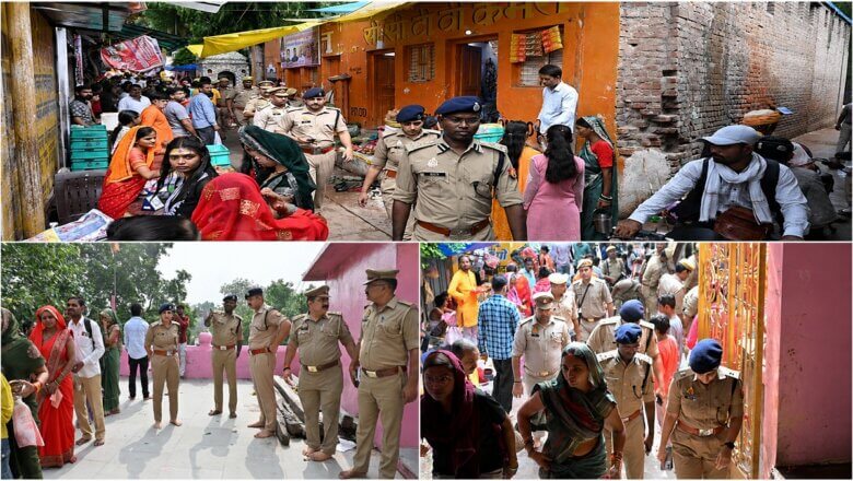 सावन: बांदा DIG और SP ने मंदिरों में परखी सुरक्षा, ये निर्देश..