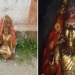 बांदा: मंदिर से चोरी देवी मूर्ति सड़क किनारे रखी मिली-भक्तों में खुशी की लहर