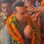 अयोध्या में वीरेंद्र सहवाग ने किए रामलला के दर्शन