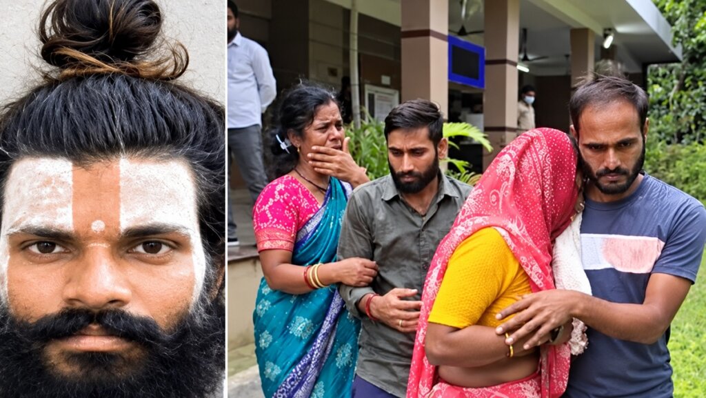 प्रेमानंद महाराज के शिष्य रसिक दुलारी शरण व रोते-बिलखते परिजन