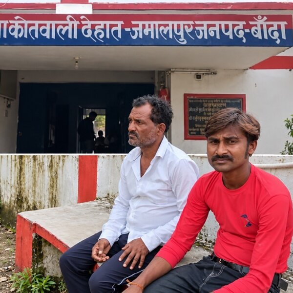 UPDATE: बांदा में पहले बाइक से गिराया, फिर हवाई फायरिंग-पुलिस बोली..