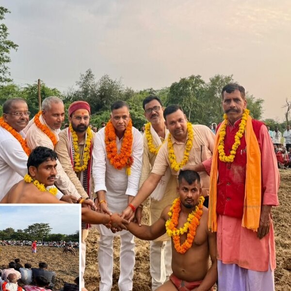 बांदा: दंगल में बोले पूर्व MLA दलजीत सिंह-‘यह सिर्फ खेल नहीं, हमारी परंपरा’
