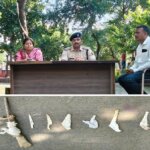 बांदा: कालिंजर पुलिस ने नष्ट कराए 7 मुकदमों से संबंधित असलहे और..