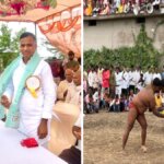 बांदा-तिंदवारी: दंगल में पहुंचे दलजीत सिंह, पहलवानों का बढ़ाया हौंसला
