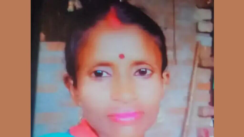 बांदा में महिला गीता की धारदार हथियार से हत्या।