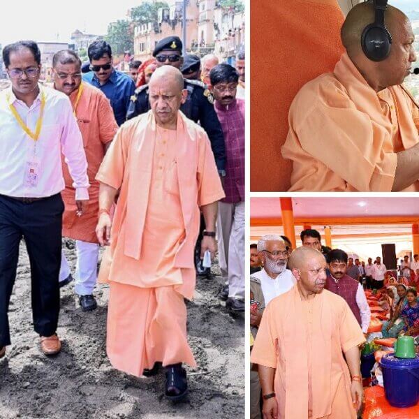 चित्रकूट पहुंचे CM Yogi, बाढ़ पीड़ितों से बोले-‘आप अकेले नहीं सरकार आपके साथ’