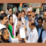 बांदा: कांग्रेसियों का खाद की कालाबाजारी-जलजीवन मिशन की बदहाली पर ज्ञापन