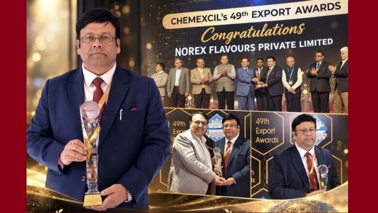 अमरोहा: नोरेक्स के MD वैभव अग्रवाल को CHEMEXCIL गोल्ड अवॉर्ड