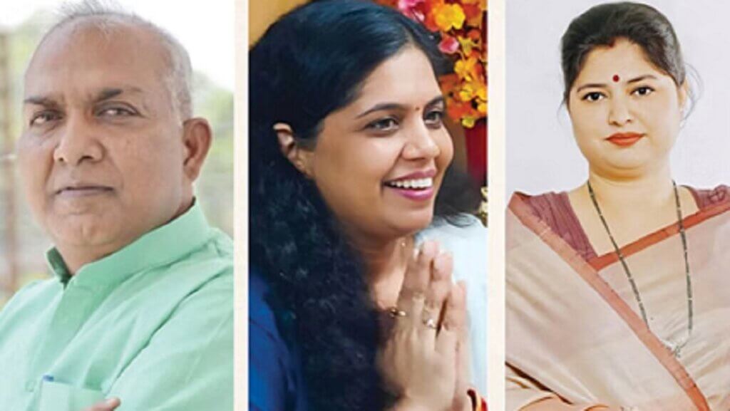 यूपी राज्यसभा की भाजपा उम्मीदवार प्रियंका सिंह रावत व अन्य