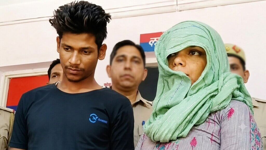 पुलिस हिरासत में कातिल पत्नी रविता व उसका प्रेमी अमरदीप